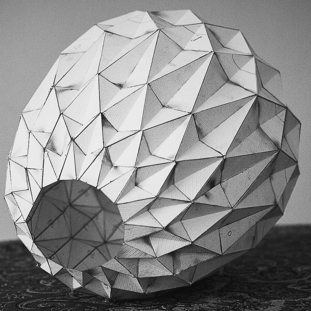 Folded study model
